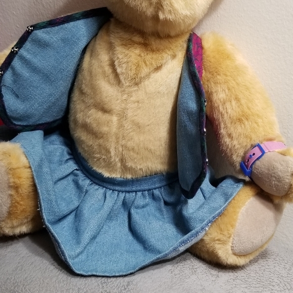 American girl large 16" Teddy Bear 1994 - Picture 7 of 8